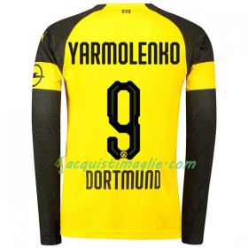 Divisa di Calcio Borussia Dortmund Yarmolenko 9 Prima 2018/2019 Manica Lunga